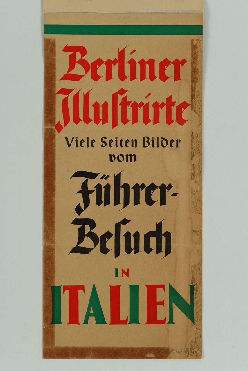 scritte pubblicitarie (manifesto) - ambito tedesco (sec. XX)