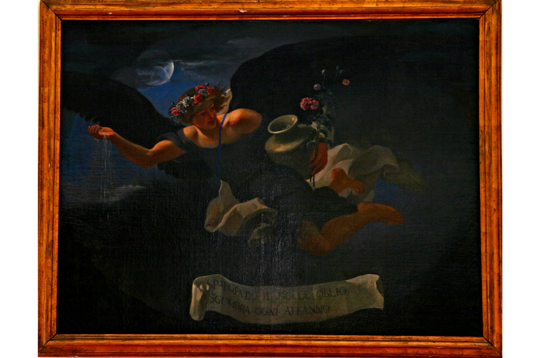 Il Sonno, Figura allegorica (dipinto) - ambito italiano (sec. XVII)