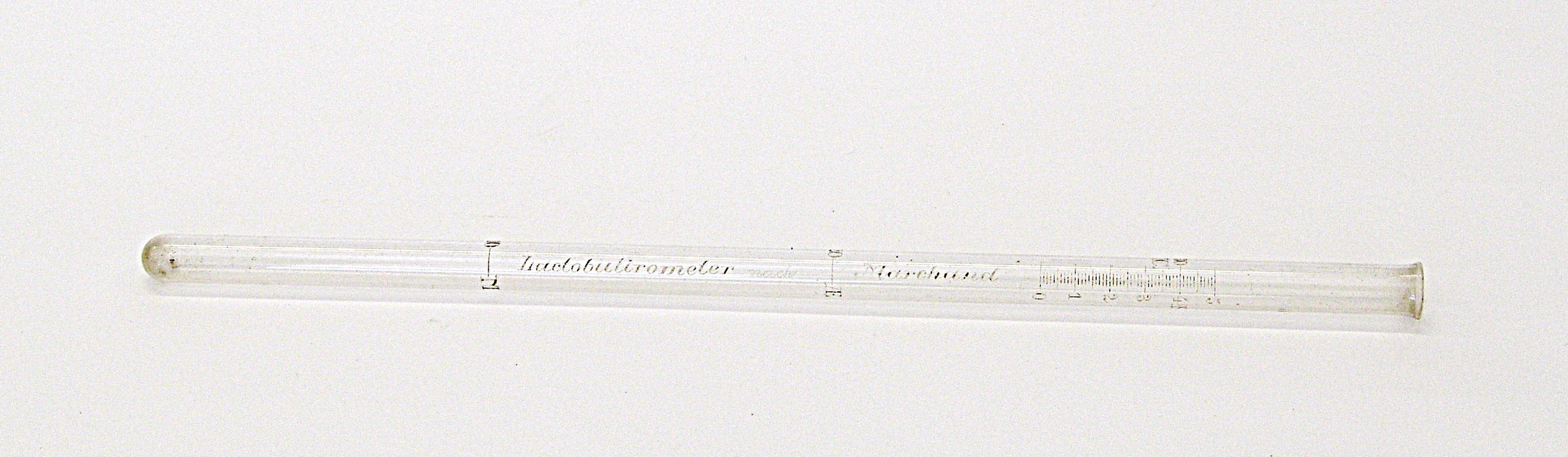 lattobutirrometro, di Marchand - produzione tedesca (fine sec. XX)