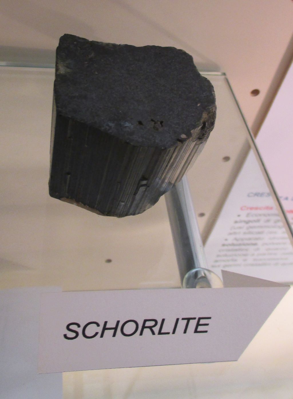 Schorlite (esemplare)