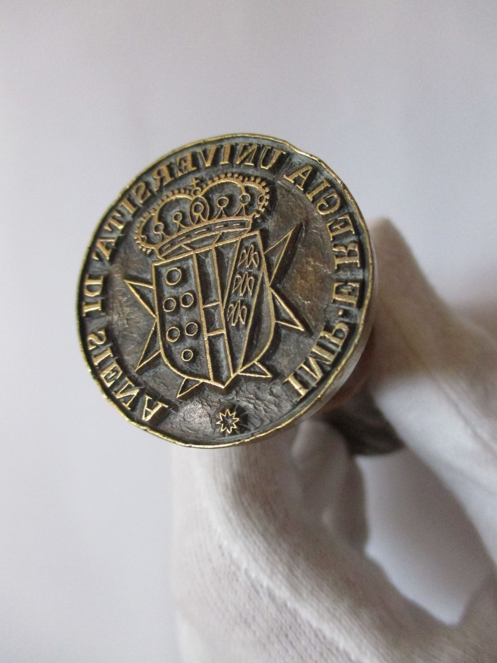 stemma gentilizio della Imperiale e Reale famiglia di Lorena (timbro) - ambito toscano (sec. XIX)