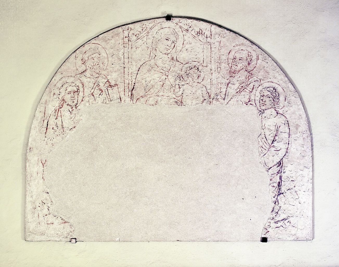 Madonna con Bambino e Santi (disegno preparatorio) di Martino di Bartolomeo di Biagio (sec. XV)