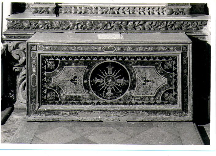 altare - bottega napoletana (prima metà sec. XVIII)