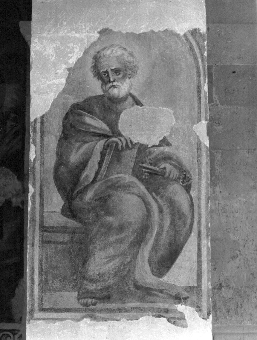 San Pietro (dipinto, elemento d'insieme) - ambito lucano (fine/ inizio secc. XVII/ XVIII)