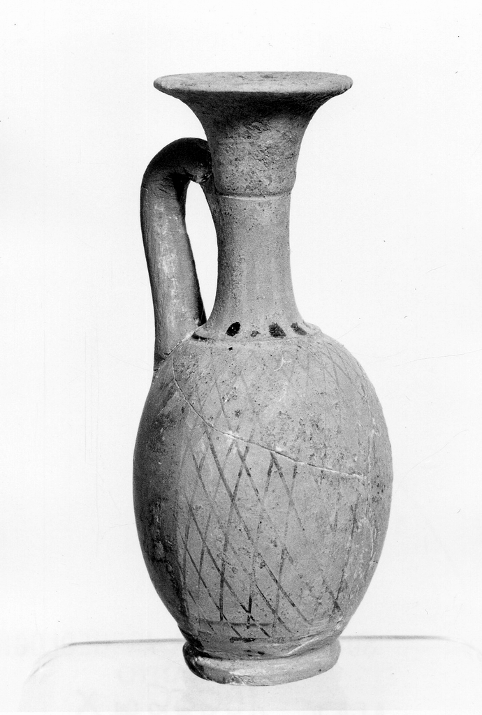 lekythos - fabbrica locale (fine/ inizio secc. IV a.C. - III a.C)