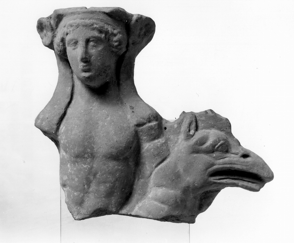 terracotta figurata - officina tarantina (metà sec. V a.C)