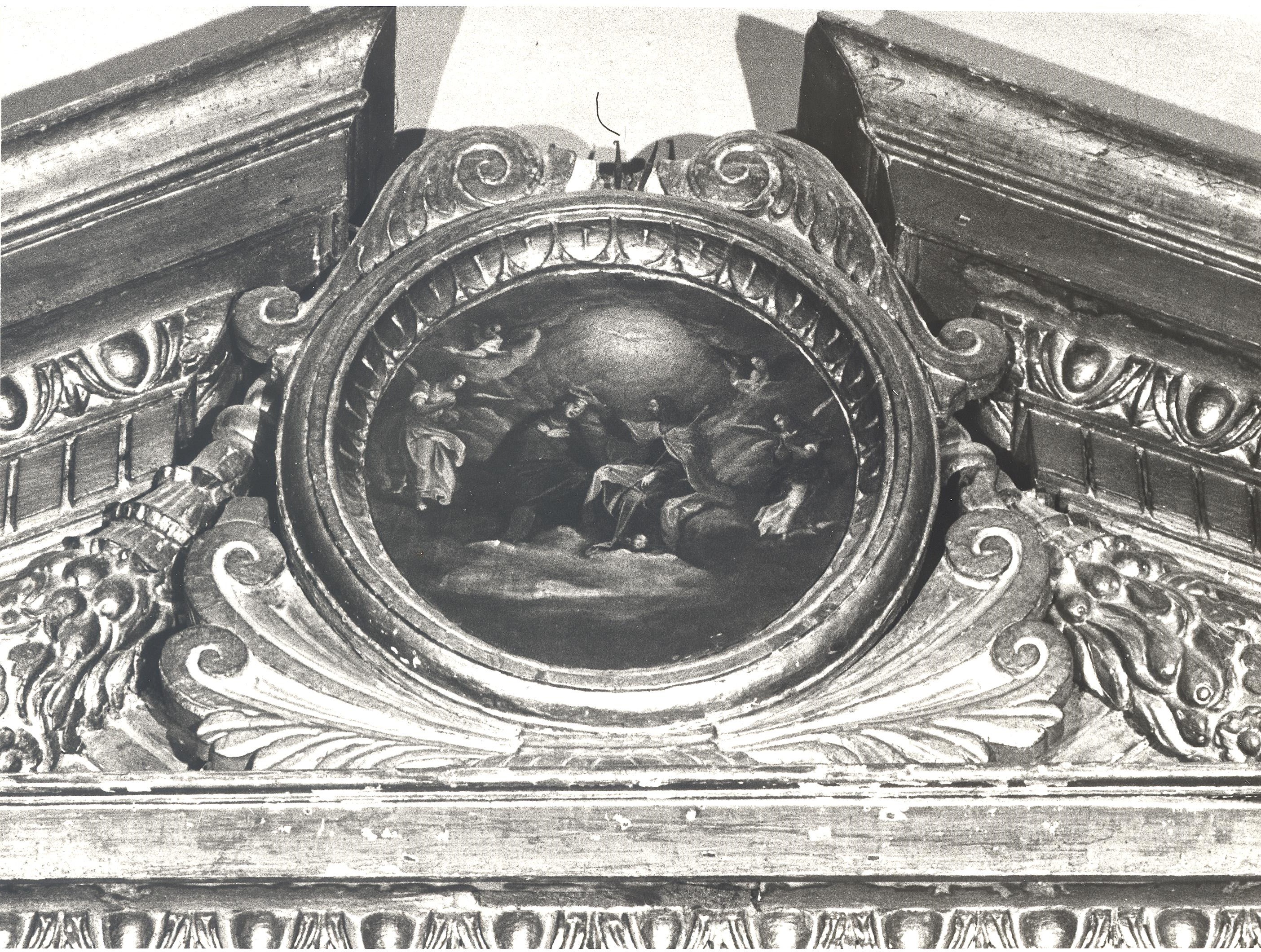 Incoronazione di Maria Vergine (dipinto) di Fiori Federico detto Barocci (scuola) (sec. XVII)
