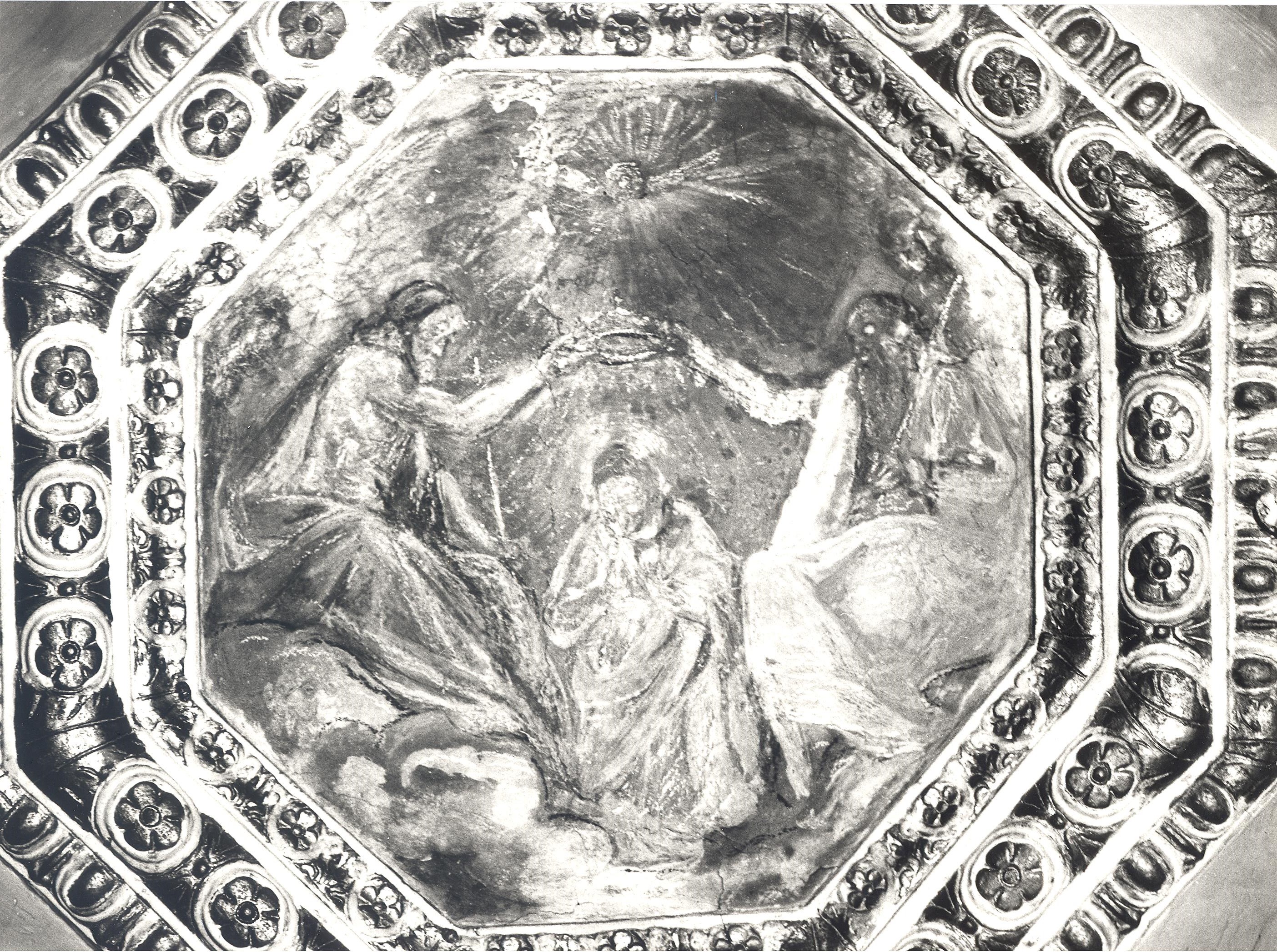 Incoronazione della Madonna (dipinto, elemento d'insieme) di Bellini Filippo (sec. XVI)