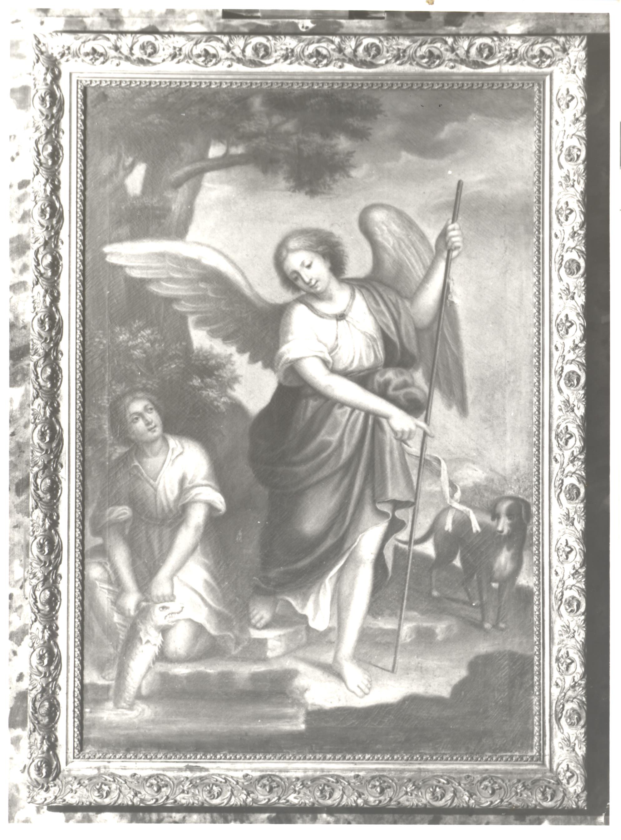 Tobia e San Raffaele Arcangelo (dipinto) - ambito marchigiano (sec. XIX)
