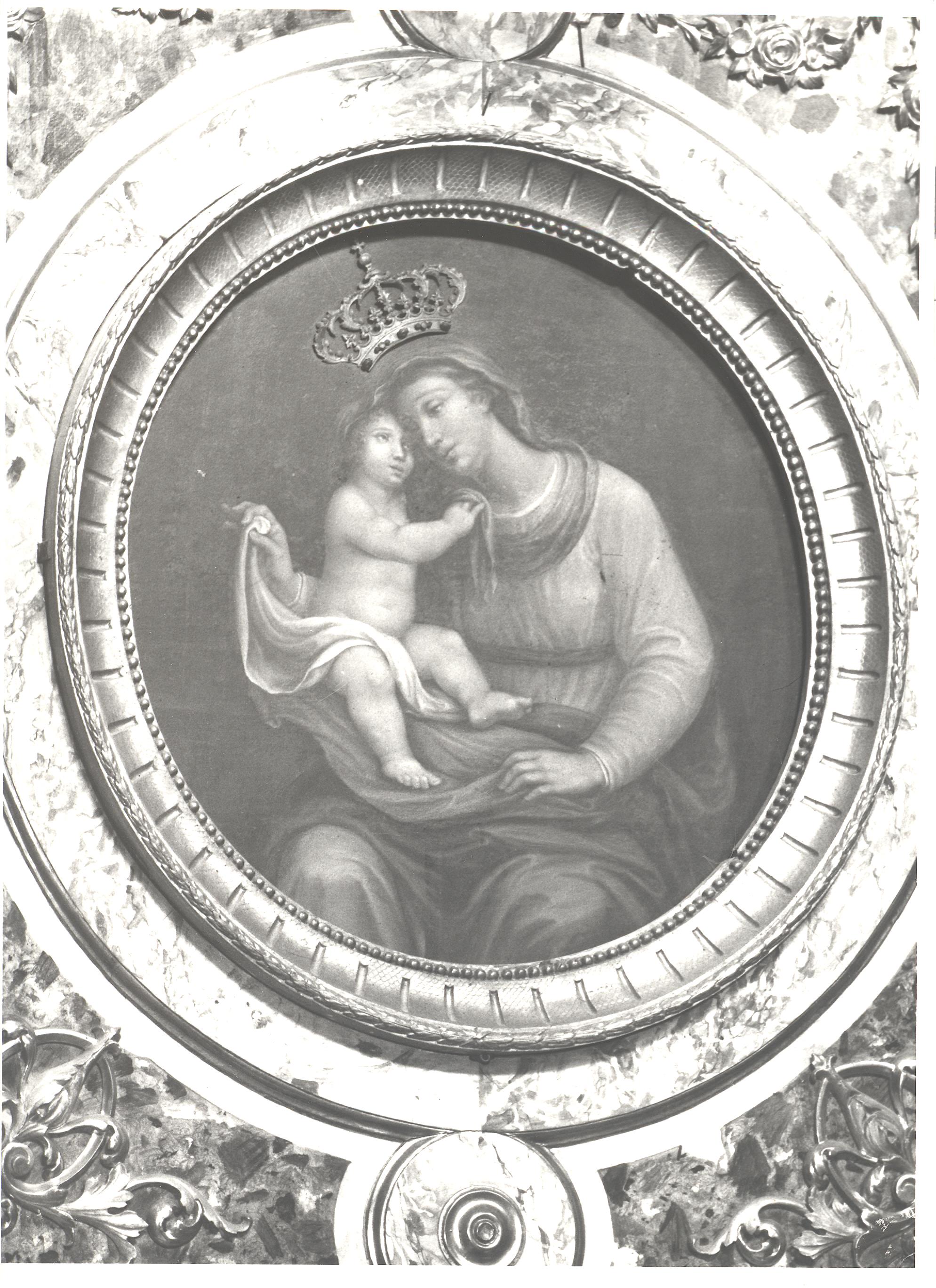 Madonna delle Grazie, Madonna con Bambino (dipinto) - ambito marchigiano (sec. XIX)