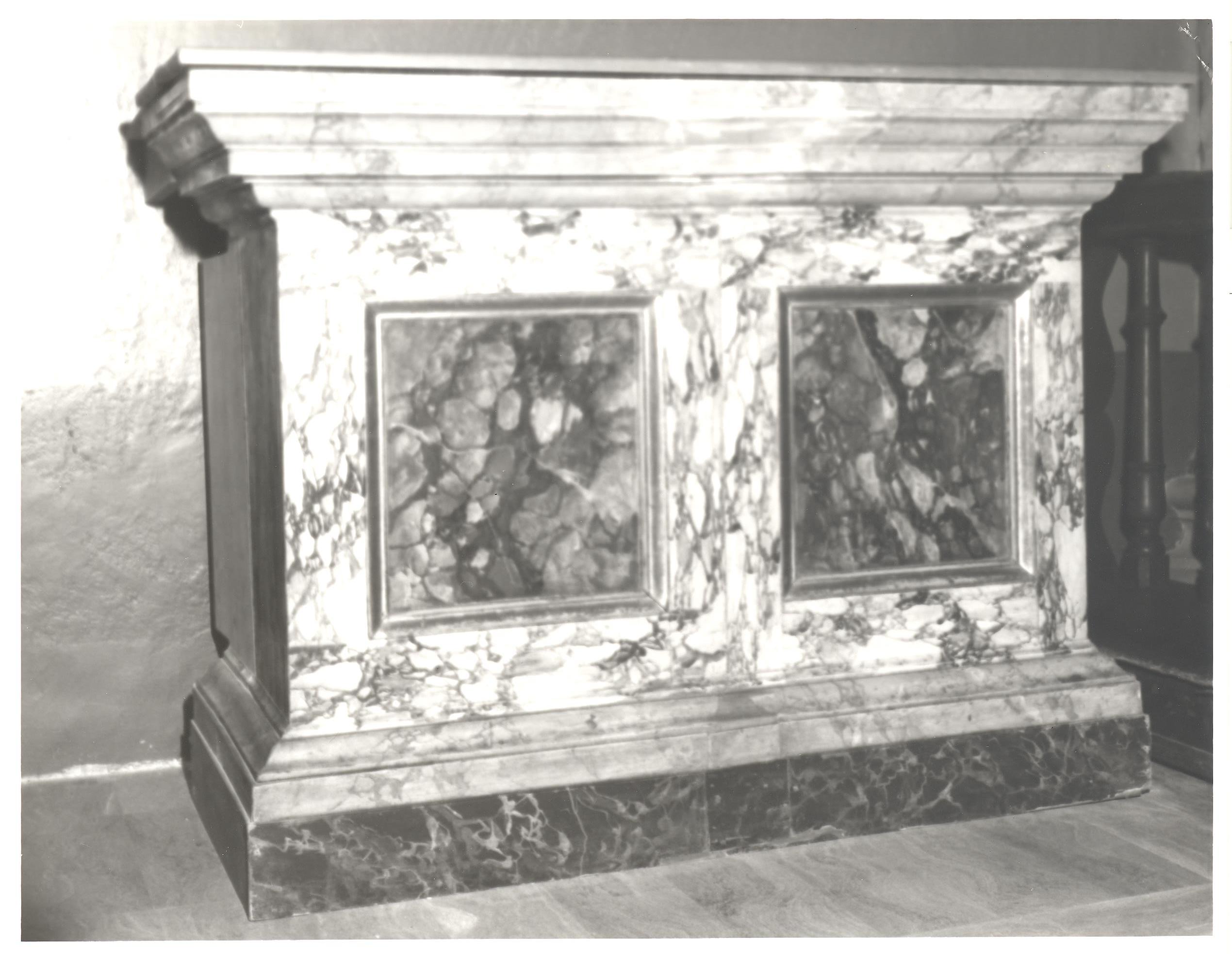 altare portatile - bottega marchigiana (sec. XIX)