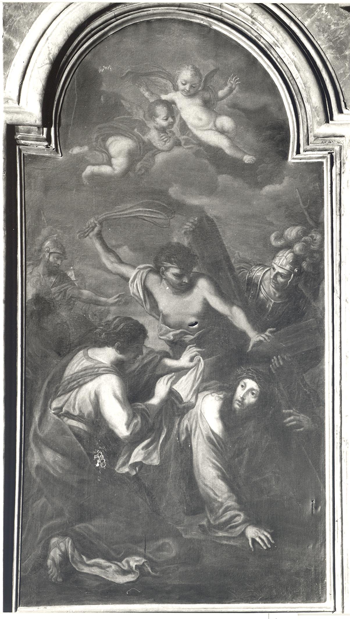 Cristo cade sotto la croce (dipinto) - bottega Italia centrale (sec. XVII)