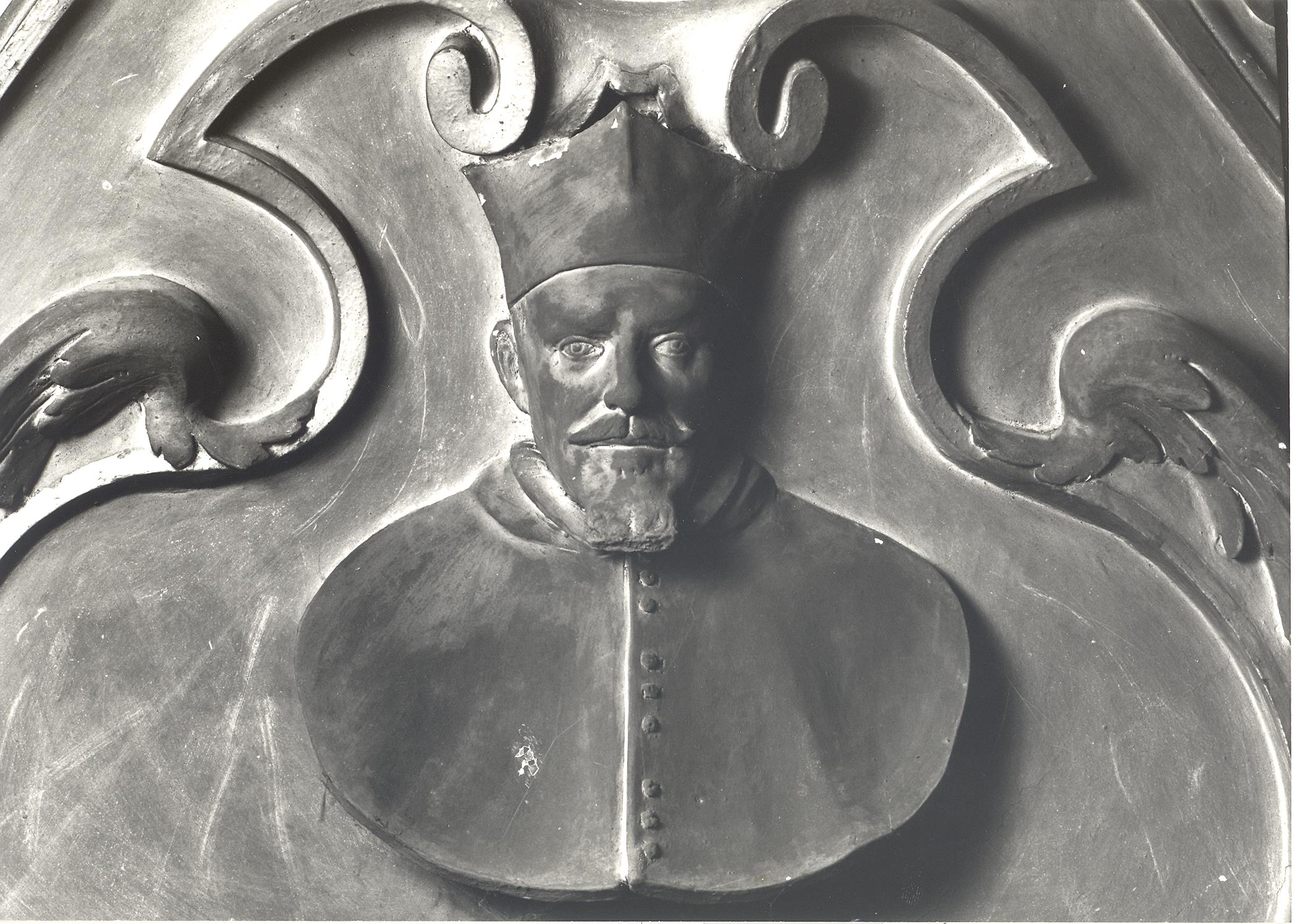 Ritratto del Cardinale Giori (rilievo) - ambito marchigiano (sec. XVII)