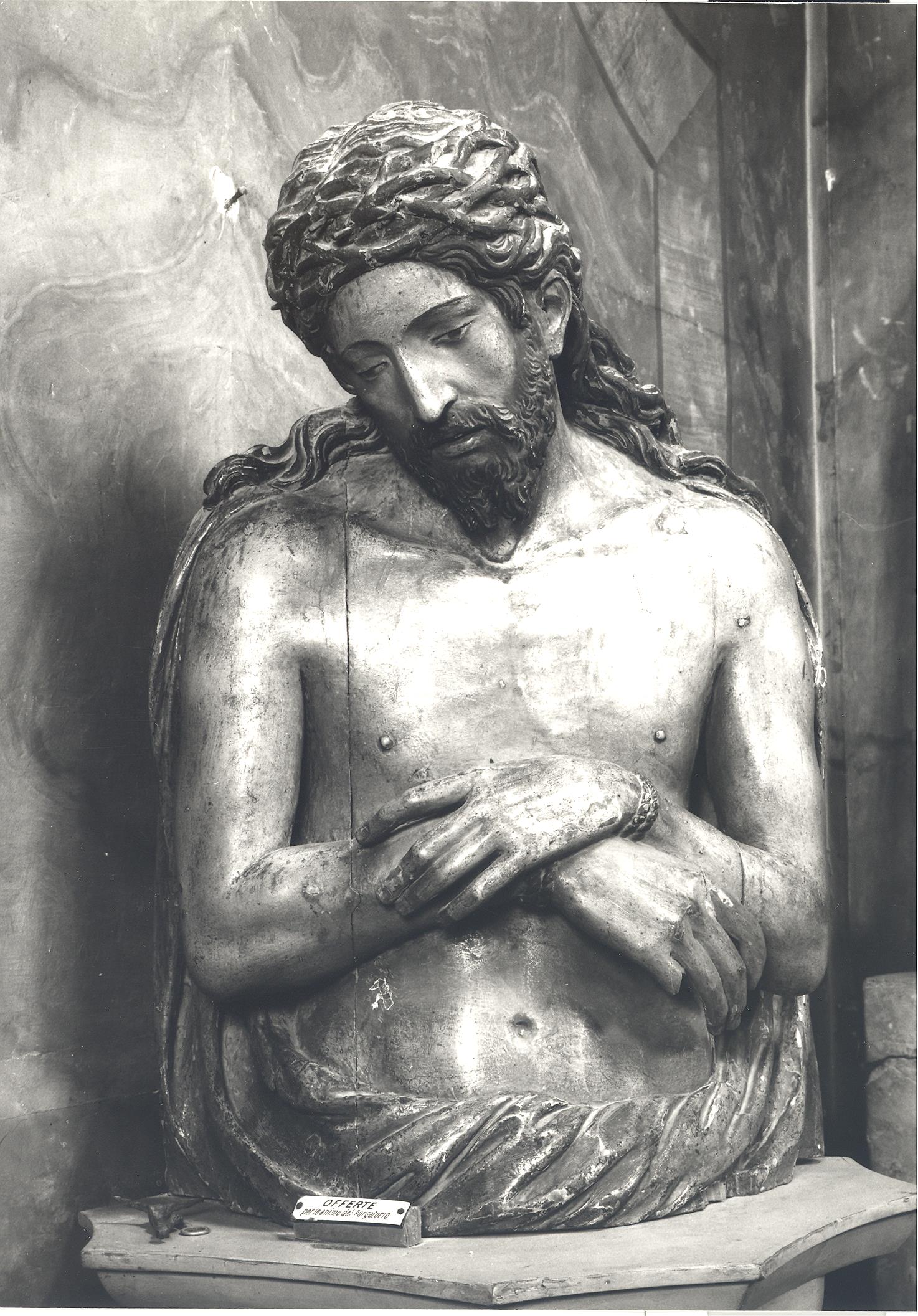 Ecce Homo (statua) - ambito marchigiano (sec. XVII)