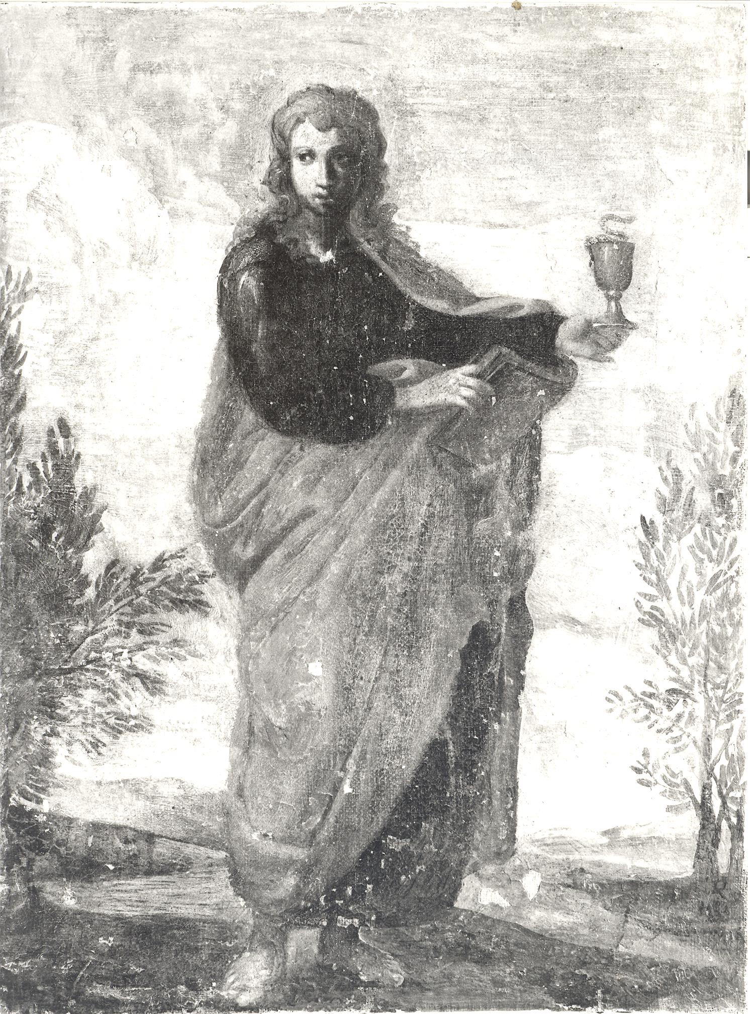 San Giovanni Evangelista (dipinto) - ambito marchigiano (sec. XVII)