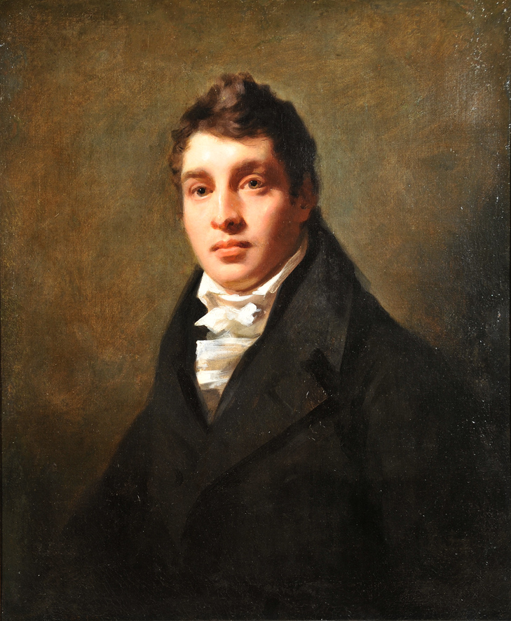 Ritratto, Ritratto d'uomo (dipinto, opera isolata) di Raeburn Henry (attr) (XIX)