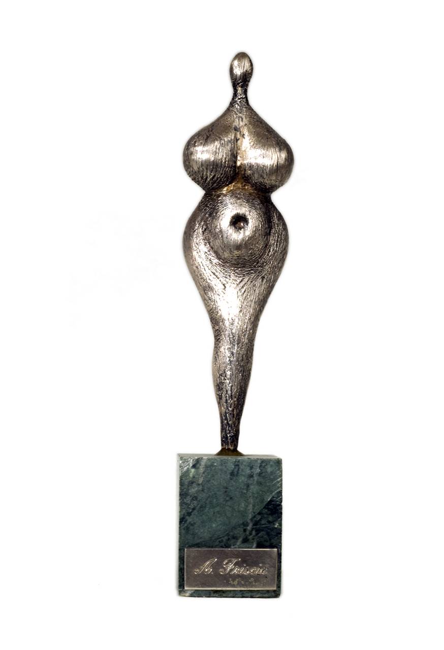 Figure, figura femminile (scultura) di Friscia Albert (sec. XX)