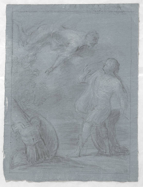 Scena sacra (disegno, opera isolata) - ambito italiano (secondo quarto sec. XIX)