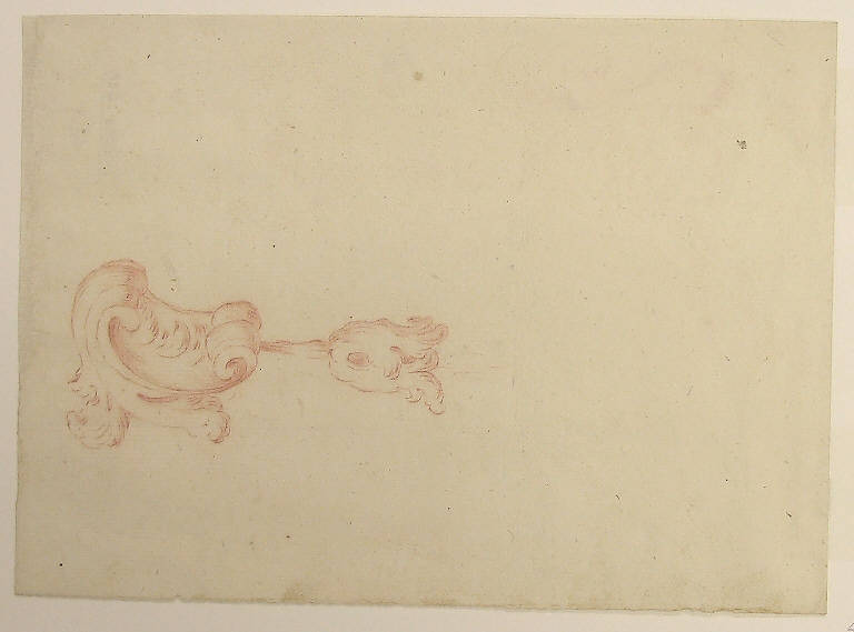 Ornamento (disegno, opera isolata) di Ligari Giovanni Pietro (prima metà sec. XVIII)