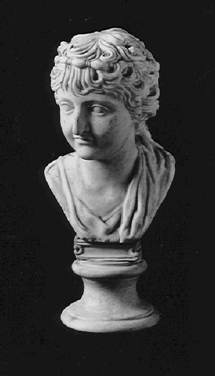 Figura femminile (busto) - manifattura francese (sec. XVIII)