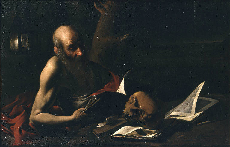 San Girolamo nello studio (dipinto) di Paolini Pietro (sec. XVII)