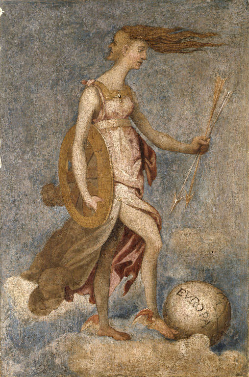 Allegoria della Fortuna dell'Europa (?) (dipinto) - ambito emiliano (sec. XVI)