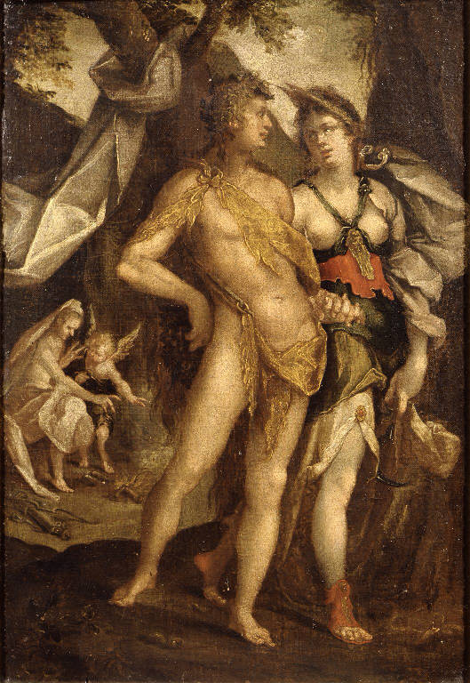 Bacco e Cerere (dipinto) di Spranger Bartholomaeus (sec. XVI)