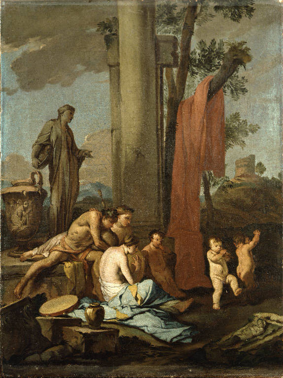 Nascita di Adone (dipinto) di Carpioni Giulio (sec. XVII)