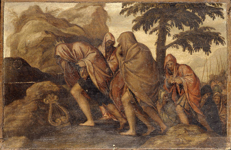 David penitente (dipinto) di Farinati Paolo (sec. XVI)