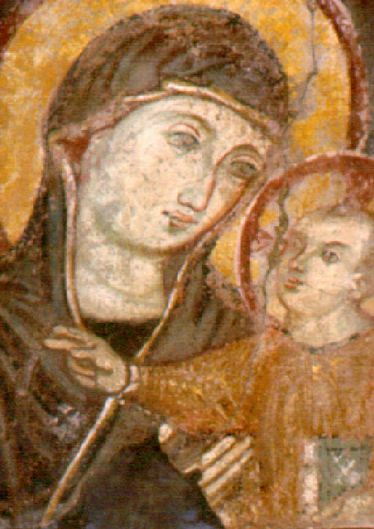 Madonna con Bambino (dipinto, opera isolata) - scuola veneziana (?) (fine sec. XIII)