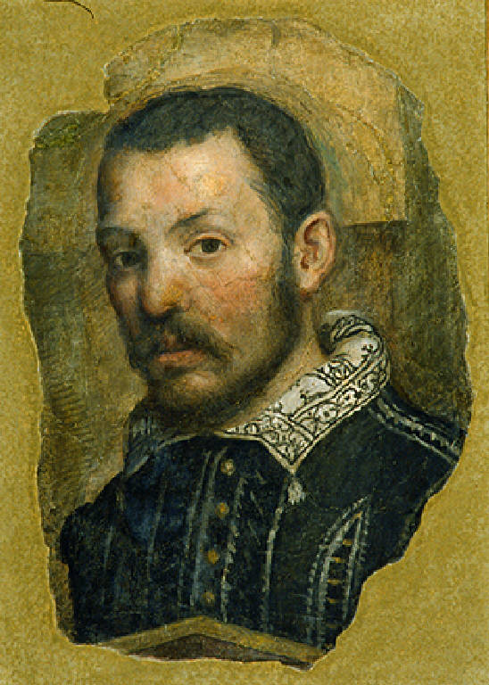 Ritratto di Lattanzio Gambara pittore (dipinto, opera isolata) di Gambara Lattanzio (terzo quarto sec. XVI)