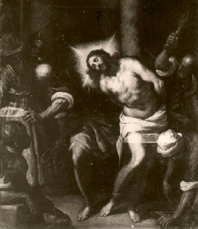 Cristo flagellato (dipinto, opera isolata) di Cardi Ludovico detto Cigoli (cerchia) (inizio sec. XVII)