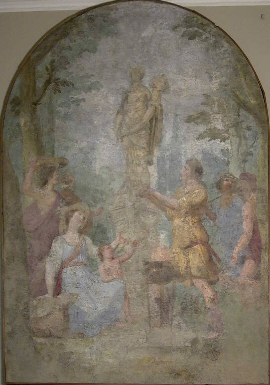 Offerta a Pomona (dipinto, opera isolata) di Teosa Giuseppe (fine sec. XVIII)