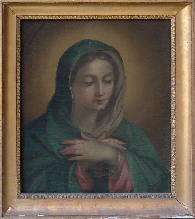 Madonna (dipinto, opera isolata) - ambito italiano (prima metà sec. XIX)