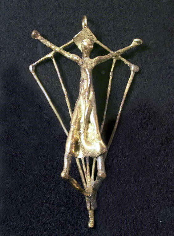Cristo, Cristo (gioiello, opera isolata) di Pelati Vittorio (sec. XX)