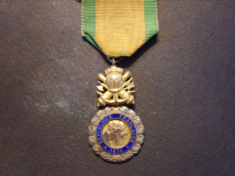 Repubblica francese (medaglia, opera isolata) - ambito italiano (sec. XIX)
