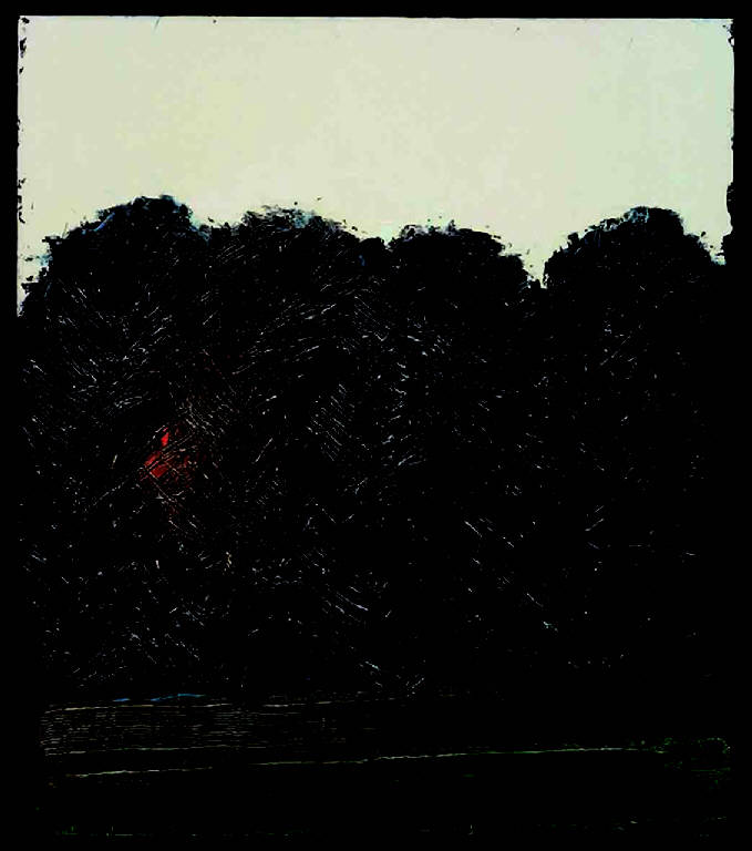 Alba, 3, PAESAGGIO RURALE (dipinto, opera isolata) di Congdon Grosvenor, William - ambito statunitense Action Painting (seconda metà sec. XX)