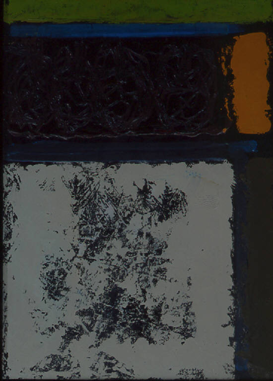 10 - 10, 1, PAESAGGIO RURALE (dipinto, opera isolata) di Congdon Grosvenor, William - ambito statunitense Action Painting (seconda metà sec. XX)