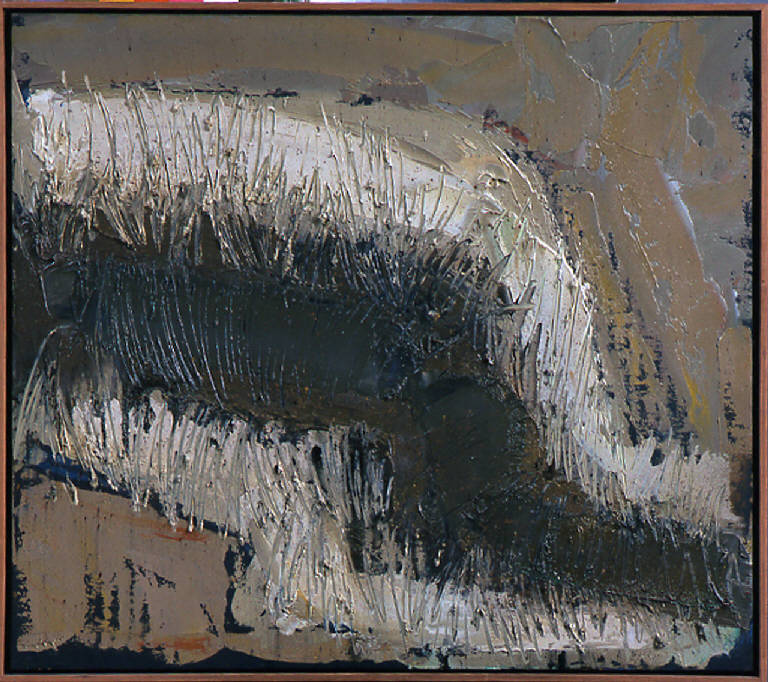 Niger, 12, PAESAGGIO DESERTICO (dipinto, opera isolata) di Congdon Grosvenor, William - ambito statunitense Action Painting (seconda metà sec. XX)