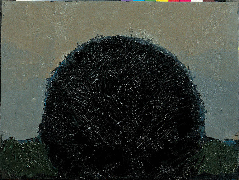 Roveto, 1, Paesaggio rurale (dipinto, opera isolata) di Congdon Grosvenor, William - ambito statunitense Action Painting (sec. XX)