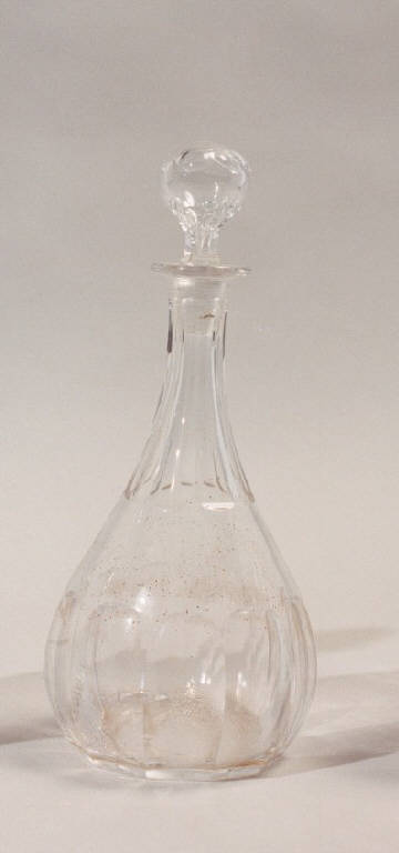 bottiglia, opera isolata - manifattura italiana (prima metà sec. XX)