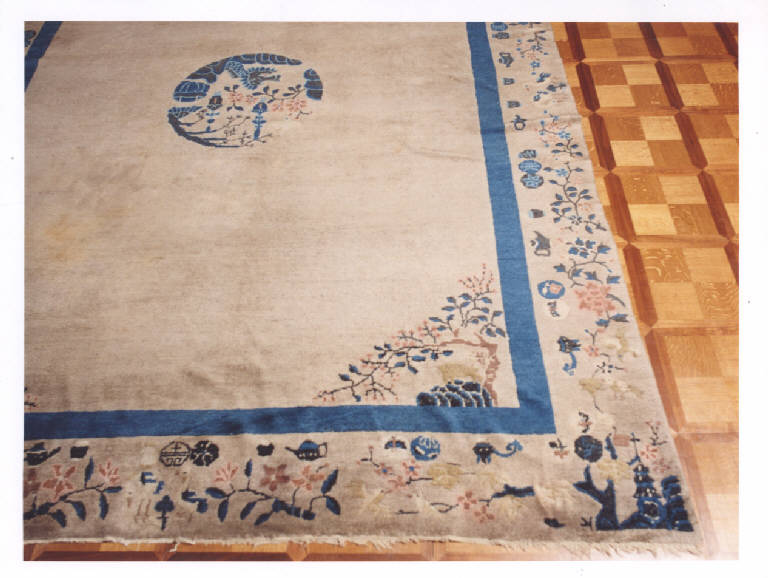 tappeto, opera isolata - manifattura cinese (metà sec. XX)