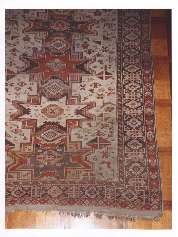 tappeto, opera isolata - manifattura Leshgi (inizio sec. XX)
