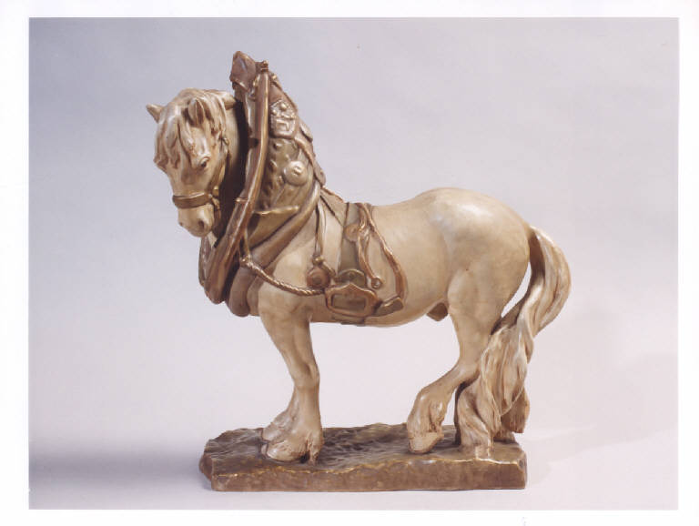 Cavallo (scultura, opera isolata) - manifattura tedesca (prima metà sec. XX)
