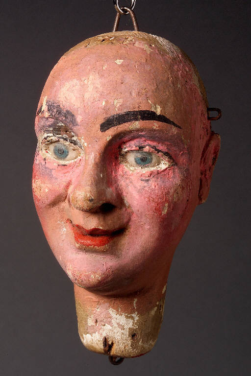 Figura femminile (testa di marionetta, insieme) (inizio sec. XX)