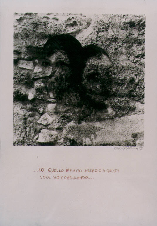L'infinito, Figure femminili (elaborazione fotografica, opera isolata) di Rosamilia Enzo (fine sec. XX)