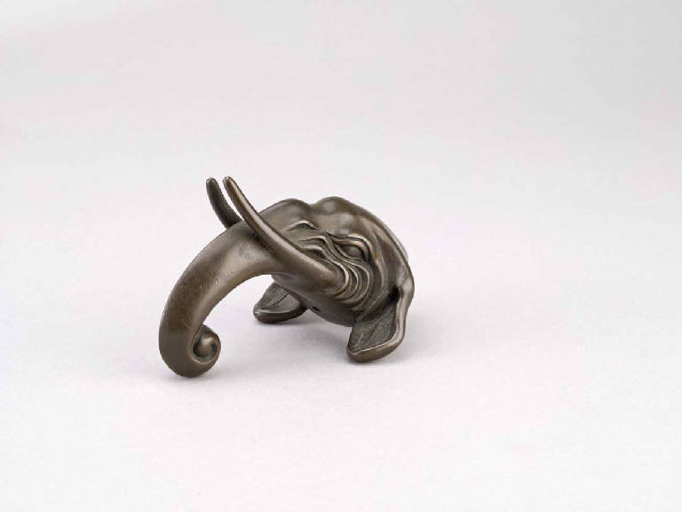 Elefante (applique) - manifattura giapponese (sec. XIX)