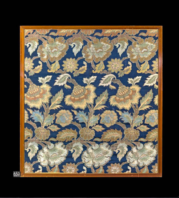 Fiori (tessuto) - manifattura giapponese (sec. XIX)