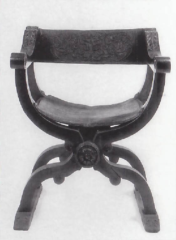 sedia - bottega lombarda (seconda metà sec. XIX)