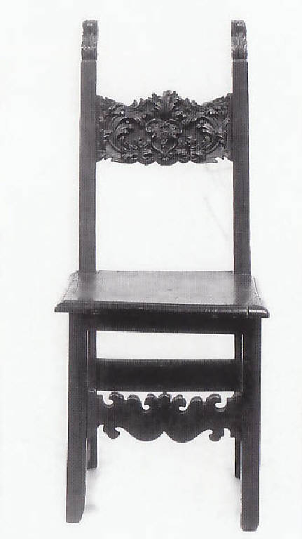sedia - bottega lombarda (inizio sec. XVIII, sec. XIX)